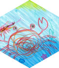 佐藤桃華・母さんのあんどん絵